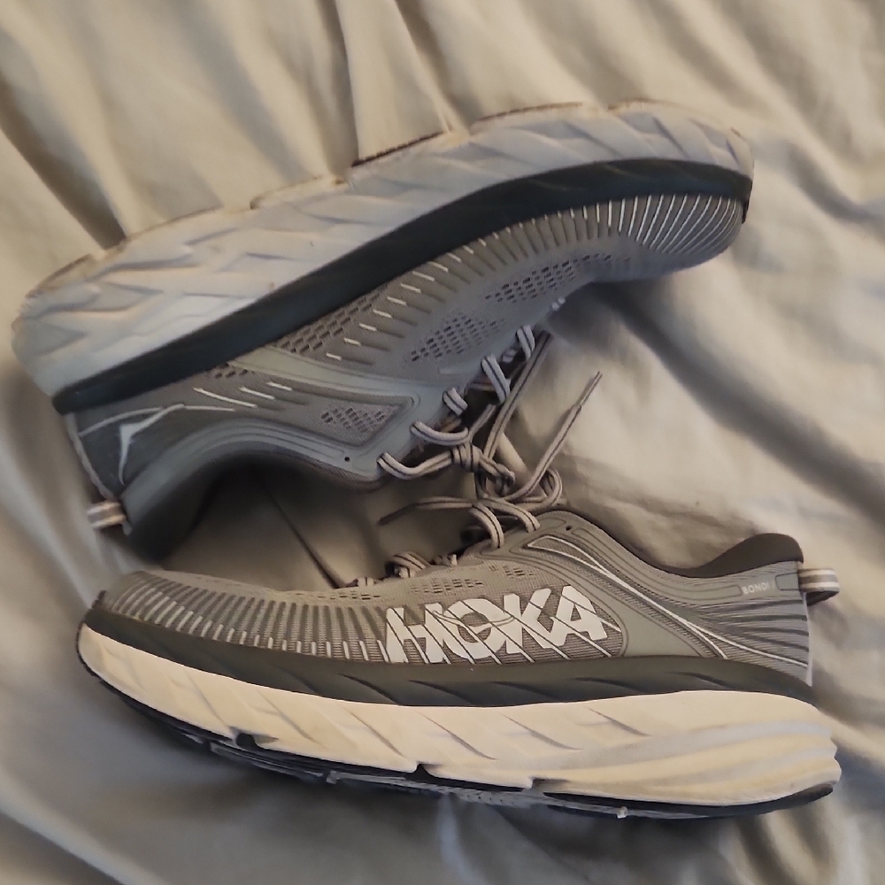 Hoka Men's Gray Running Shoes